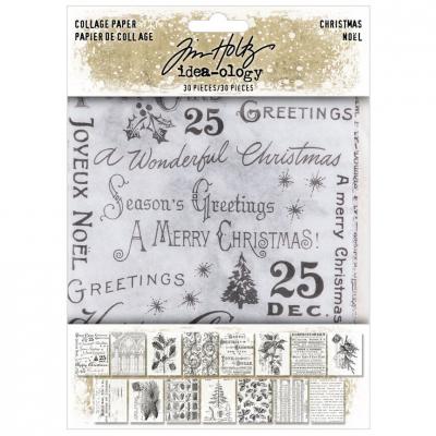 Idea-ology Tim Holtz Christmas 2025 - Collage Paper